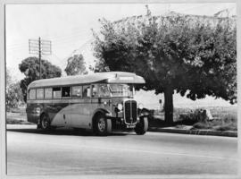 Circa 1940s. SAR Thornycroft bus.