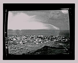 Hermanus, 1929. Aerial view of village.