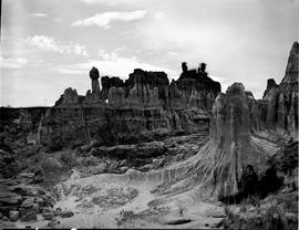 Vryheid district, 1952. Soil erosion.