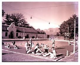 Paarl, 1952. Public swimming pool.