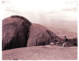 Paarl district, 1968. Paarl Rock.