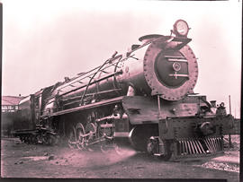 Pretoria, 1937. SAR Class 21 No 2551 at locomotive depot.