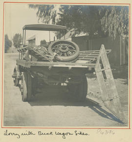 Albion lorry with buck wagon sides.