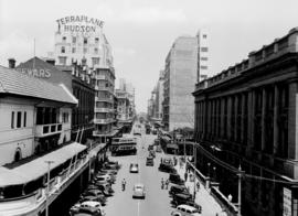 Johannesburg, 1936. Eloff Street from station down.