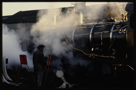 Loerie, 1983. SAR Class NG15 No NG124 at station platform.