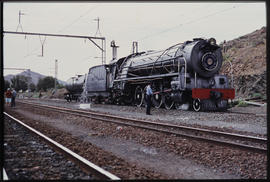 September 1977. SAR Class 15E No 2878  With headboard 'Union Limited'.
