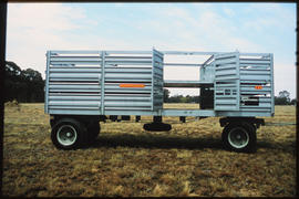 SAR four-wheeled road trailer.
