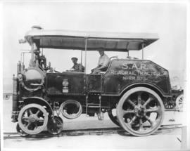 Naboomspruit district, circa 1924. SAR Dutton road-rail tractor No RR973. (Album on Naboomspruit ...