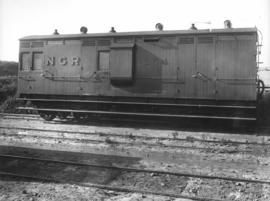 NGR goods brake van No 254 with 3rd class compartment later SAR type V-3 goods van.
