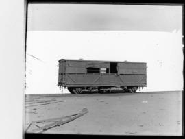 NGR six-wheeled cattle wagon. Scrapped prior to 1910.