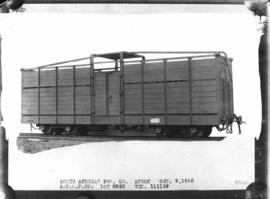 SAR narrow gauge cattle wagon Type 8-G-5, later SAR Type NG.GH-1.
