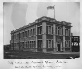 Pretoria, 1909. Offices of the Chief Mechanical Engineer.