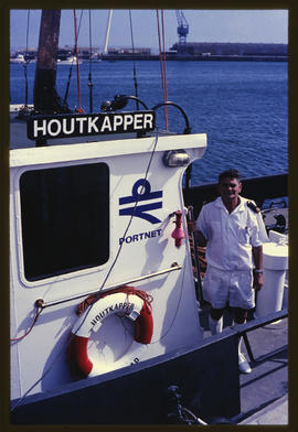 Durban. 'Houtkapper' pilot boat in Durban Harbour.