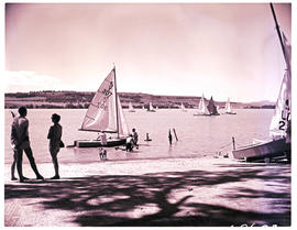 "Bethlehem, 1960. Sailing regatta."
