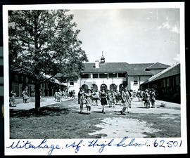 "Uitenhage, 1954. Brandwag High School."