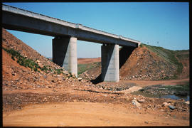 
Concrete bridge.

