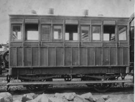 Early CGR 2nd Class 4 wheeled coach.