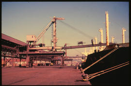 Port Elizabeth, July 1978. Manganese loading berth in Port Elizabeth Harbour. [Jan Hoek]
