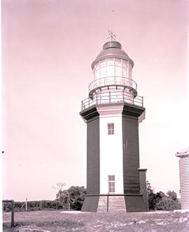 East London, 1975.  Great Fish River lighthouse.