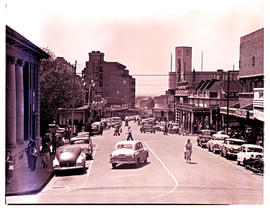 Springs, 1954. Business street.