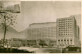 Cape Town, 1947. Artist's impression of new building exterior.
