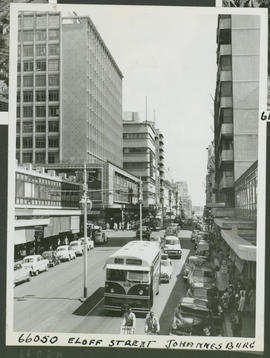 Johannesburg, 1957. Eloff Street.