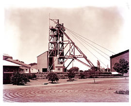 "Kimberley, 1964. Bultfontein diamond mine headgear."