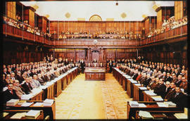 Cape Town. Interior of House of Parliament.