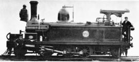 CGR 2nd Class No 2 built in 1875.