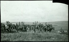 Mounted troops during Anglo-Boer War.