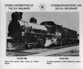 SAR postcard series No 18: SAR Class KM 'Kitson-Meyer'.