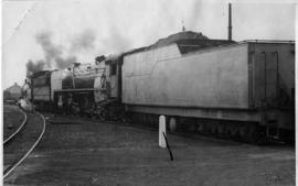 Cape Town. SAR Class 23 No 3233 being towed at Salt River sheds.