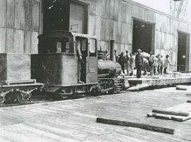 SAR Class NG2 shunter built by Dickson Manufacturing Co and bought from Rand Mines during the eng...