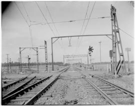Johannesburg, circa 1947. Electrification extension from Nancefield.