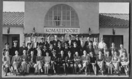Komatipoort. Stationmaster and staff.