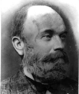 Mr Rice Thomas Hall, railway pioneer.