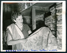 "Uitenhage, 1957. Products of Union Cotton Mills."