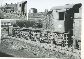 De Aar. SAR Class 16CR No 809 at locomotive shed.