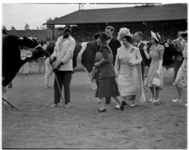 Johannesburg, 1 April 1947. Royal Family at agricultural show.
