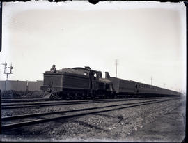 Cape Town. Funeral train which serviced the four Woltemade sidings for the new Maitland Cemetry c...