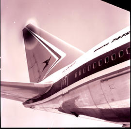 "1978. SAA Boeing 747SP ZS-SPB 'Outeniqua'. Tail."