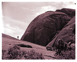 Paarl district, 1968. Paarl Rock.