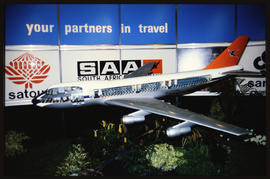 SAA promotional display.