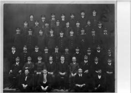 Group of 47 men in uniform.