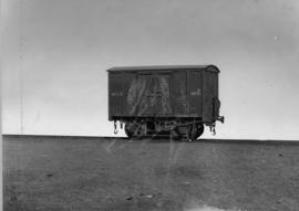 NGR 12ft covered goods wagon No 51a placed on traffic 1881 later converted to SAR type 4Q-7.